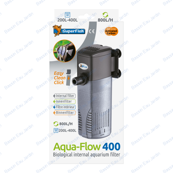 Aquaflow 400 filtre 800 L/H Bassin Eau Jardin